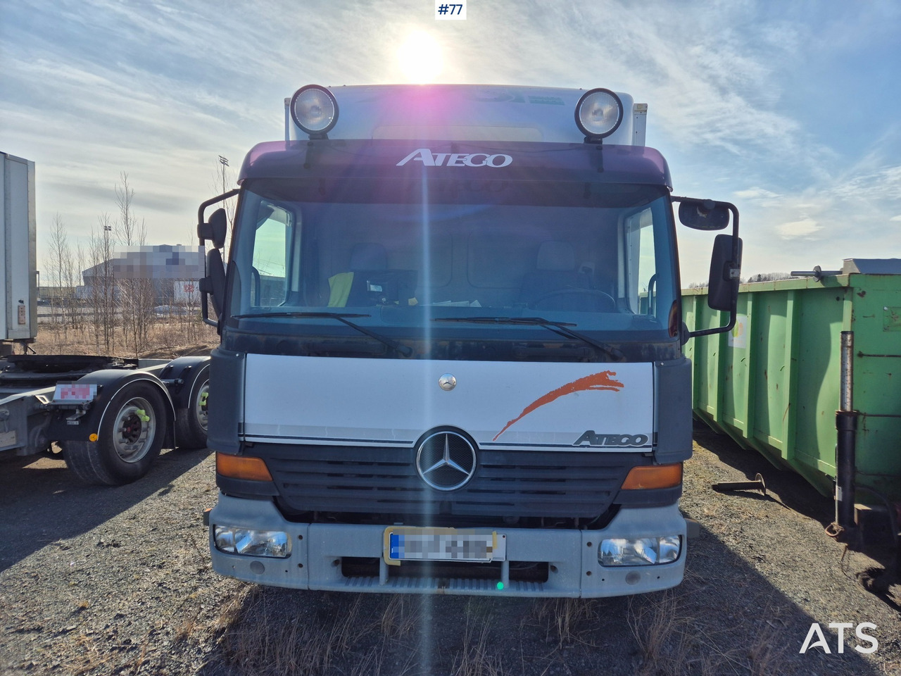 Mercedes-Benz Atego - Kamion sa zatvorenim sandukom: slika 2 Mercedes-Benz Atego - Kamion sa zatvorenim sandukom: slika 2