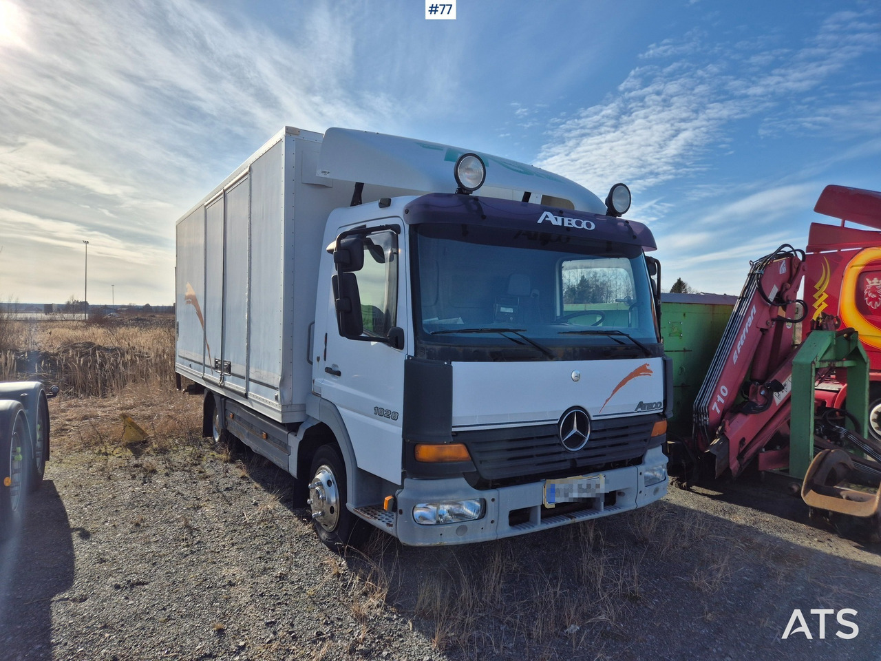 Mercedes-Benz Atego - Kamion sa zatvorenim sandukom: slika 4 Mercedes-Benz Atego - Kamion sa zatvorenim sandukom: slika 4