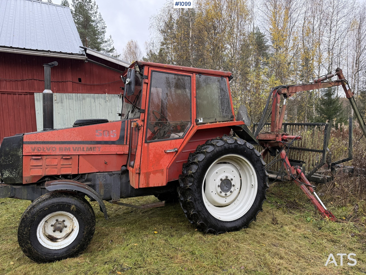 Valmet 505 Tractor and forestry trailer - Traktor, Šumska prikolica: slika 2 Valmet 505 Tractor and forestry trailer - Traktor, Šumska prikolica: slika 2