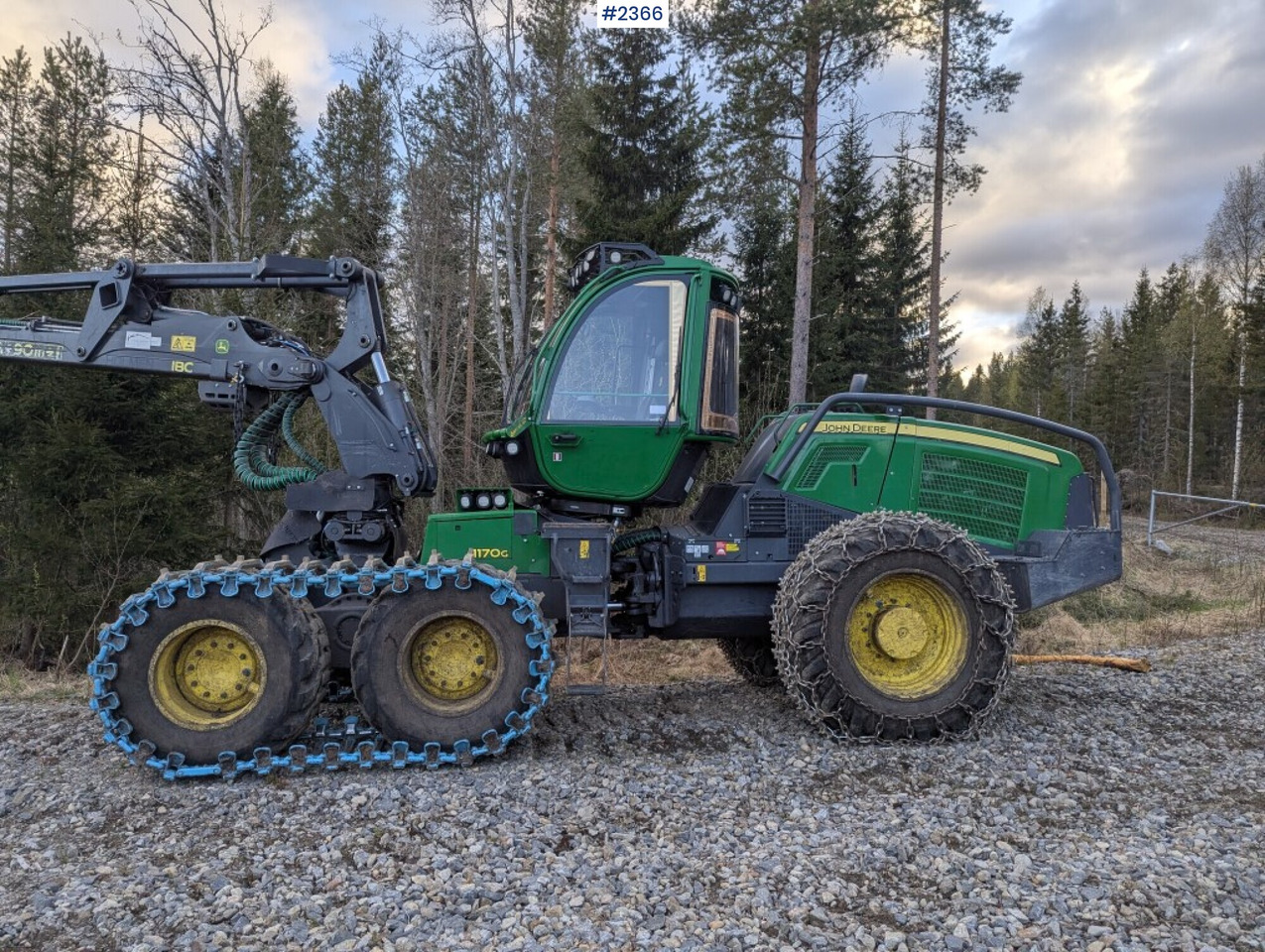 Harvester John Deere 1170G - Kombajn za šumarstvo: slika 2 Harvester John Deere 1170G - Kombajn za šumarstvo: slika 2