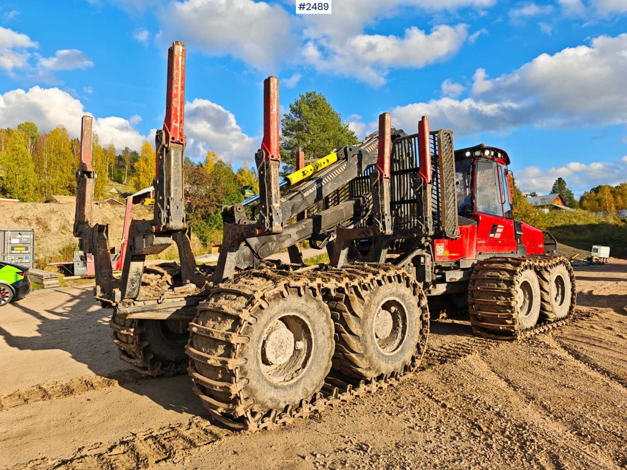 Komatsu 895 Forwarder (VIDEO) - Prevoznik: slika 3 Komatsu 895 Forwarder (VIDEO) - Prevoznik: slika 3