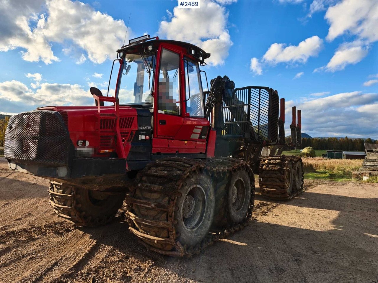 Komatsu 895 Forwarder (VIDEO) - Prevoznik: slika 2 Komatsu 895 Forwarder (VIDEO) - Prevoznik: slika 2