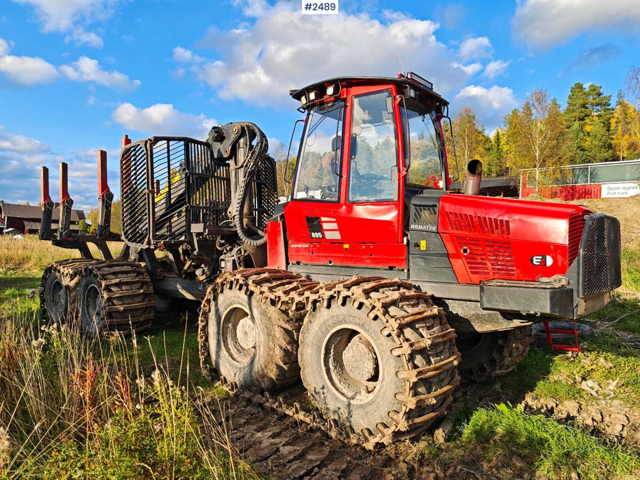 Komatsu 895 Forwarder (VIDEO) - Prevoznik: slika 1 Komatsu 895 Forwarder (VIDEO) - Prevoznik: slika 1
