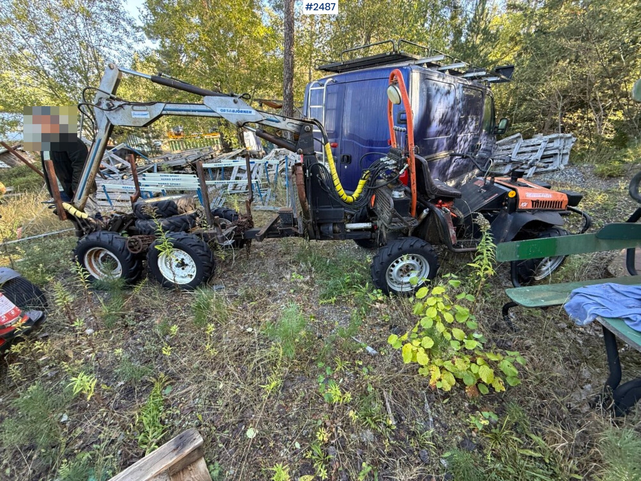 Mini forwarder Vimek Minimaster 101 - Prevoznik: slika 1 Mini forwarder Vimek Minimaster 101 - Prevoznik: slika 1