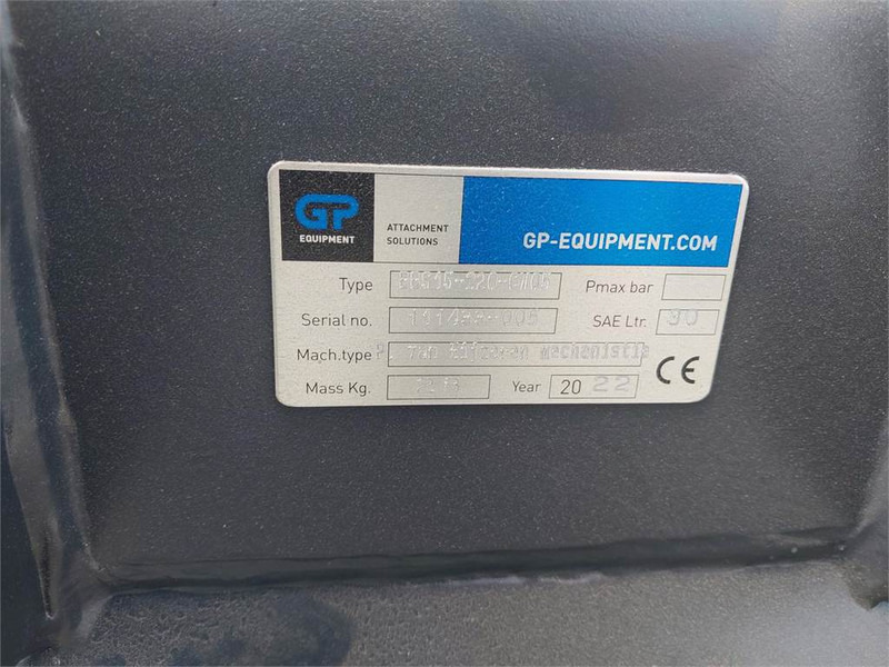 GP equipment Bakkenset CW05 - Kašika za bager za Građevinska mašina: slika 3 GP equipment Bakkenset CW05 - Kašika za bager za Građevinska mašina: slika 3
