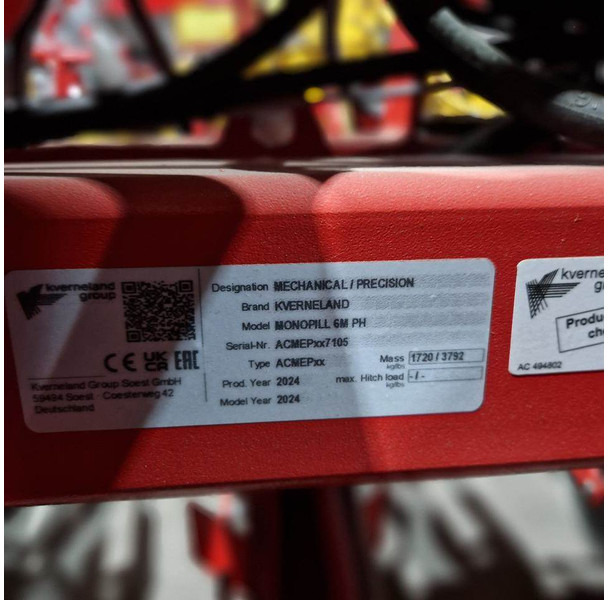 Kverneland Monopil SE Tandem - Mašina za preciznu setvu: slika 4 Kverneland Monopil SE Tandem - Mašina za preciznu setvu: slika 4