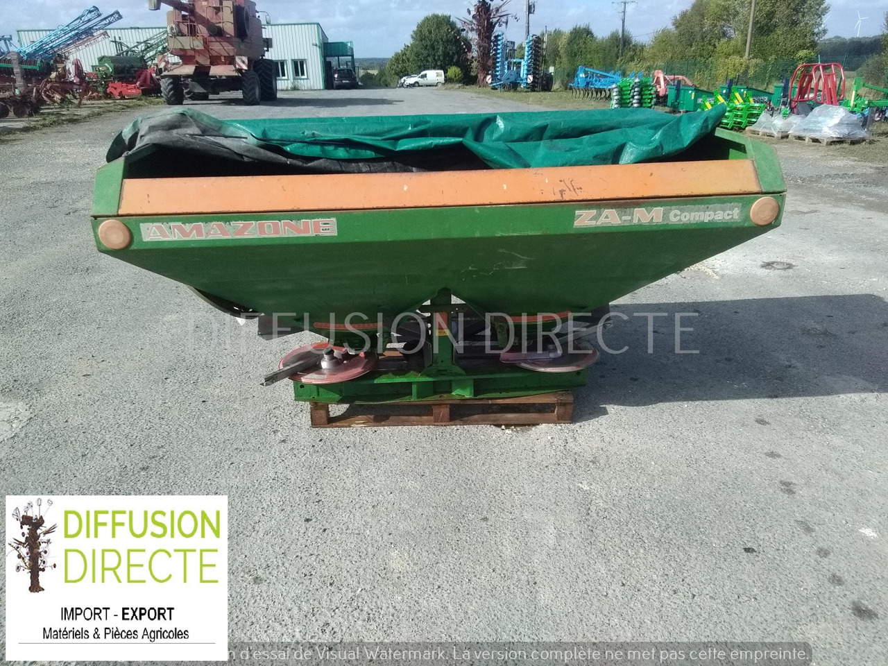 AMAZONE DISTRIBUTEUR D'ENGRAIS ZA-M COMPACT - Rasipač veštačkog đubriva: slika 1 AMAZONE DISTRIBUTEUR D'ENGRAIS ZA-M COMPACT - Rasipač veštačkog đubriva: slika 1