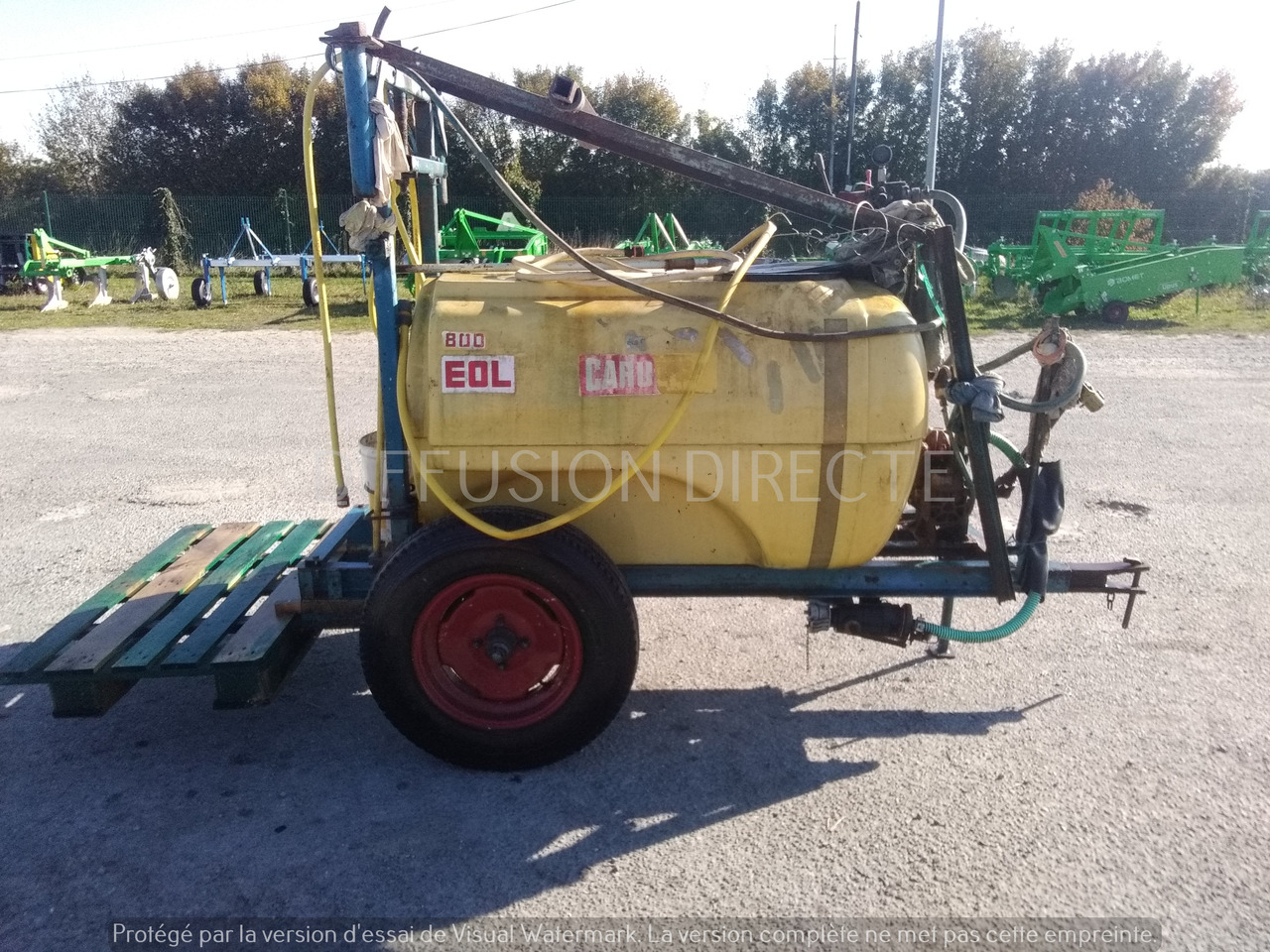 CARUELLE PULVERISATEUR TRAINE EOL - Prskalica: slika 3 CARUELLE PULVERISATEUR TRAINE EOL - Prskalica: slika 3