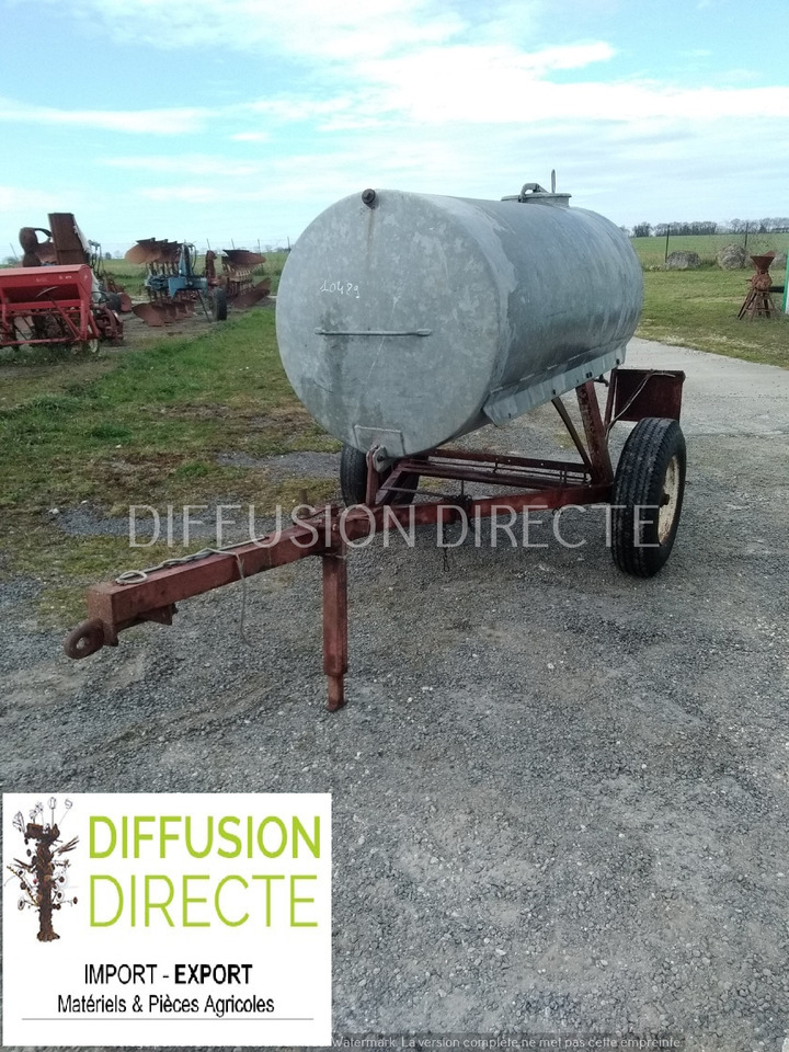 TONNE A EAU 1500 - Prikolica cisterna: slika 1 TONNE A EAU 1500 - Prikolica cisterna: slika 1