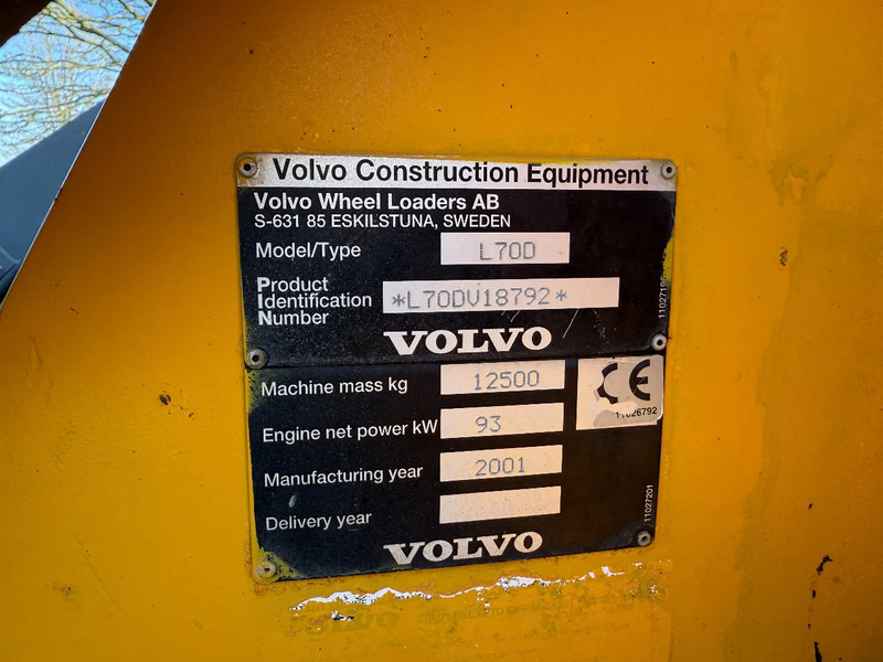 Utovarivač točkaš Volvo L70D: slika 13