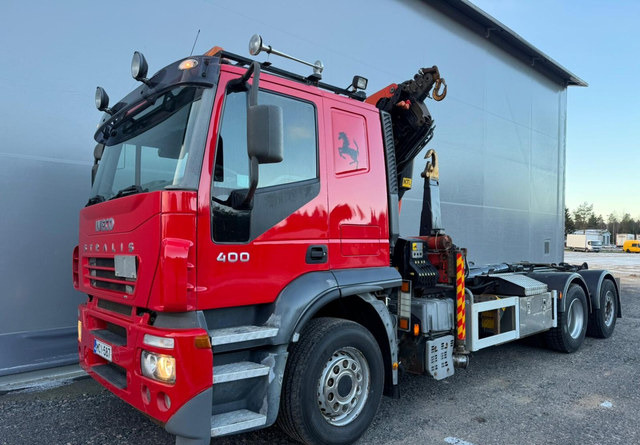 IvecoStralis 400 6x2 Palfinger - Kamion sa hidrauličnom kukom, Kamion sa dizalicom: slika 1 IvecoStralis 400 6x2 Palfinger - Kamion sa hidrauličnom kukom, Kamion sa dizalicom: slika 1