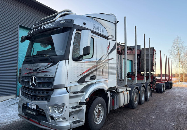 Mercedes-BenzArocs 8x4 - Šticar, Kamion sa dizalicom: slika 1 Mercedes-BenzArocs 8x4 - Šticar, Kamion sa dizalicom: slika 1