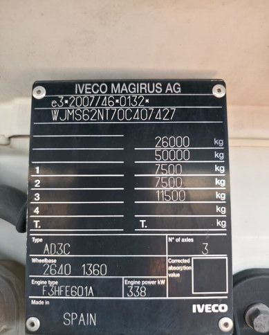 Tegljač IvecoStralis 460 6x2 LNG/LBG: slika 10