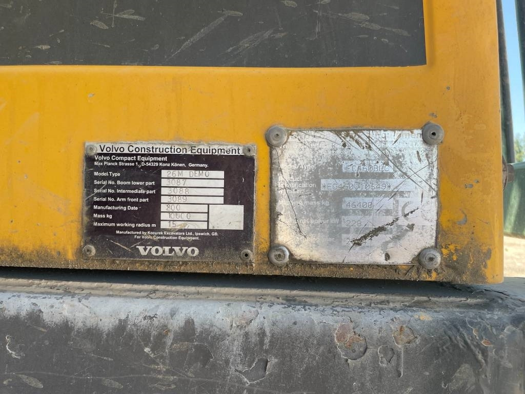 Bager za rušenje Volvo BM EC460BLC: slika 21 Bager za rušenje Volvo BM EC460BLC: slika 21