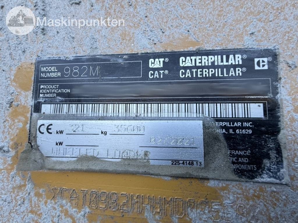 Utovarivač točkaš CAT 982 M: slika 42 Utovarivač točkaš CAT 982 M: slika 42