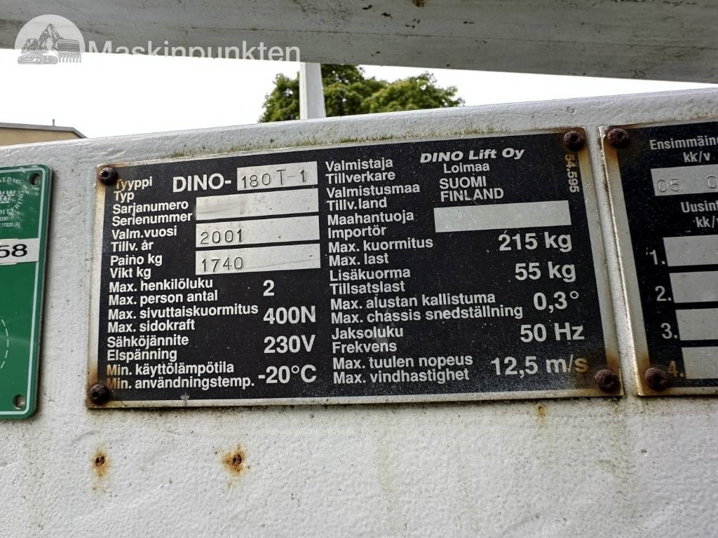 Prikolična radna platforma Dino 180 T: slika 9