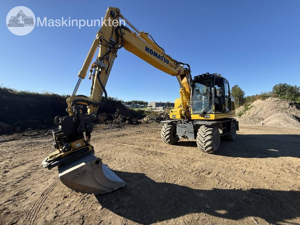 Komatsu PW 160 - Bager točkaš: slika 1 Komatsu PW 160 - Bager točkaš: slika 1