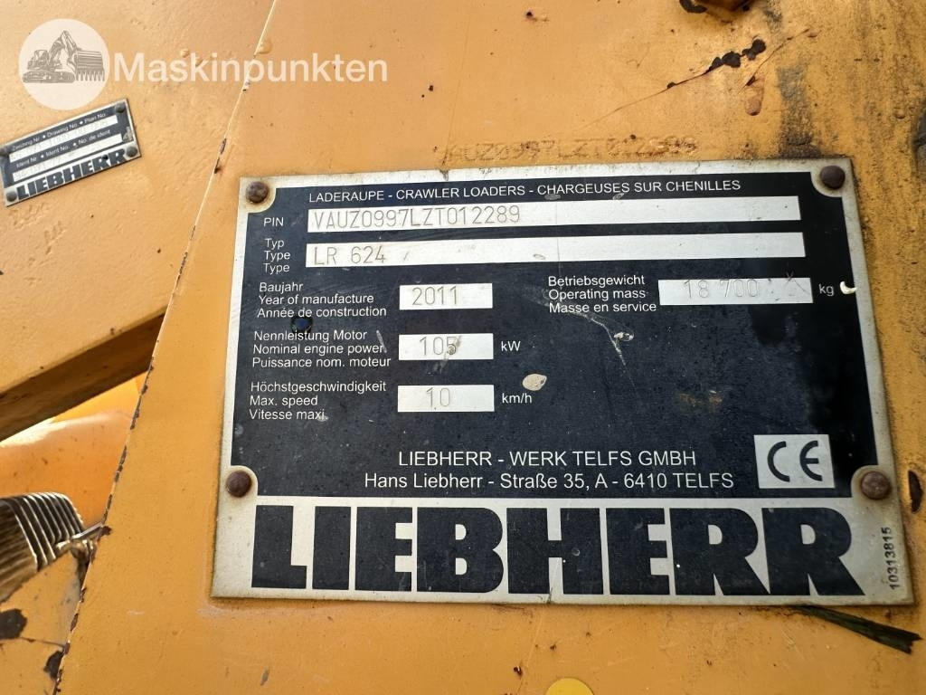 Utovarivač guseničar Liebherr 624: slika 8