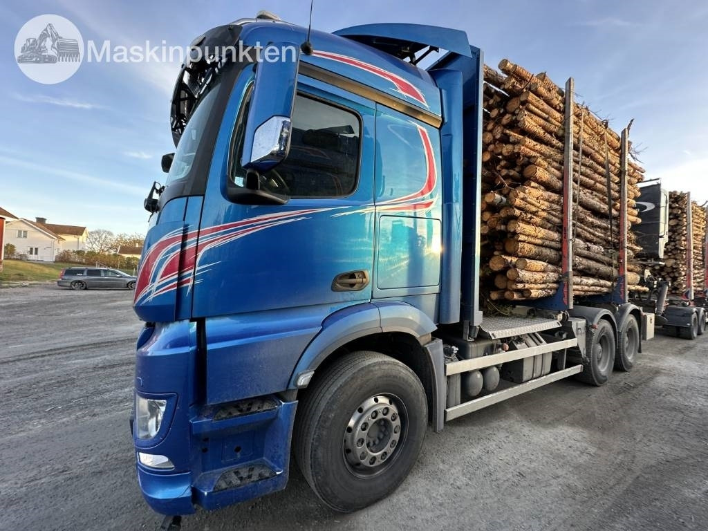 Šticar Mercedes-Benz Arocs 2858 timmerbil med kran: slika 9 Šticar Mercedes-Benz Arocs 2858 timmerbil med kran: slika 9