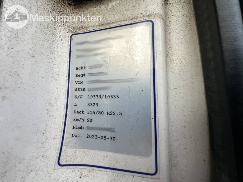 Lizing Scania R 580 kasettekipage  Scania R 580 kasettekipage: slika 11