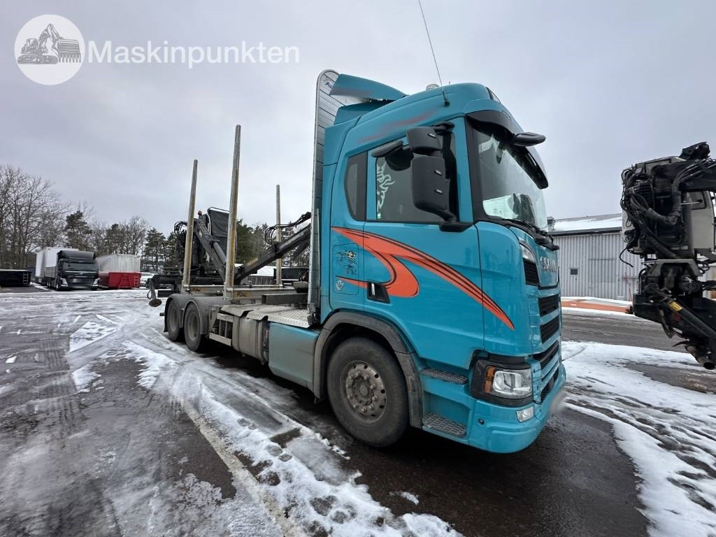 Scania R 580 timmerbil med kran - Šticar: slika 3 Scania R 580 timmerbil med kran - Šticar: slika 3