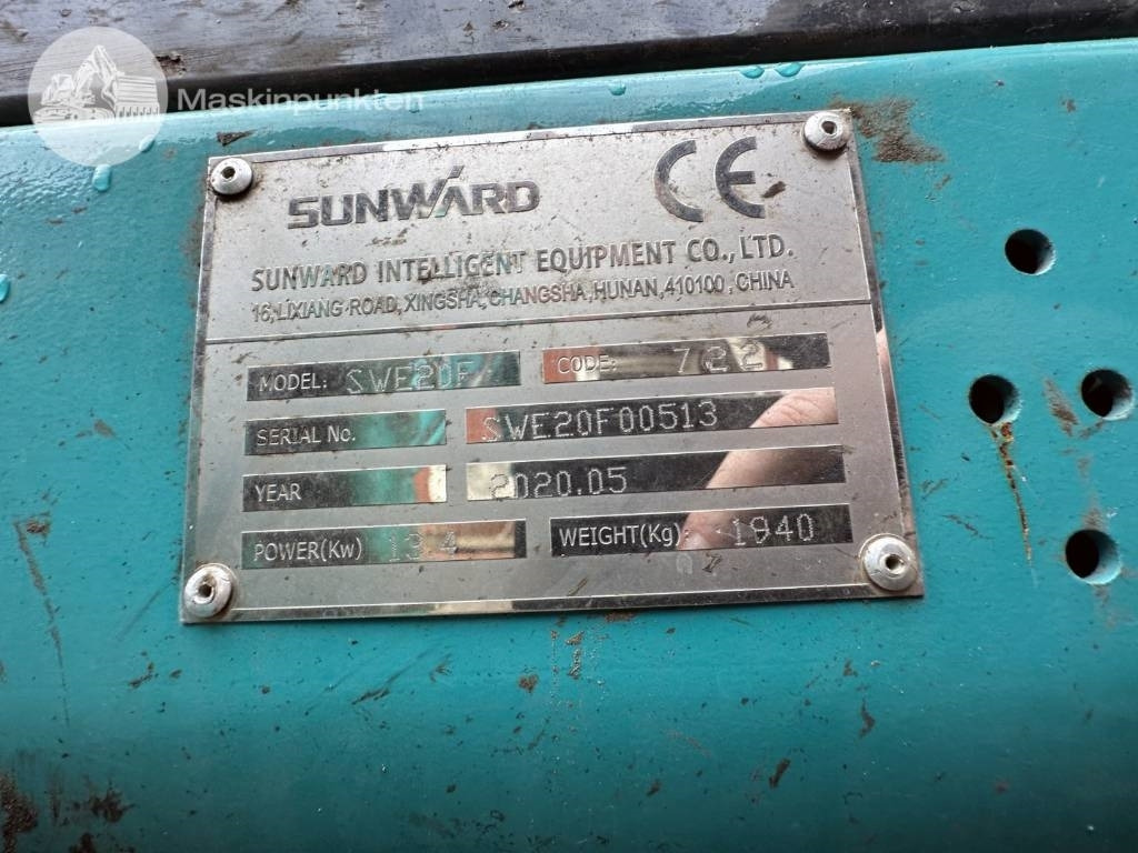 Lizing Sunward SWE 20 F med släp!  Sunward SWE 20 F med släp!: slika 9