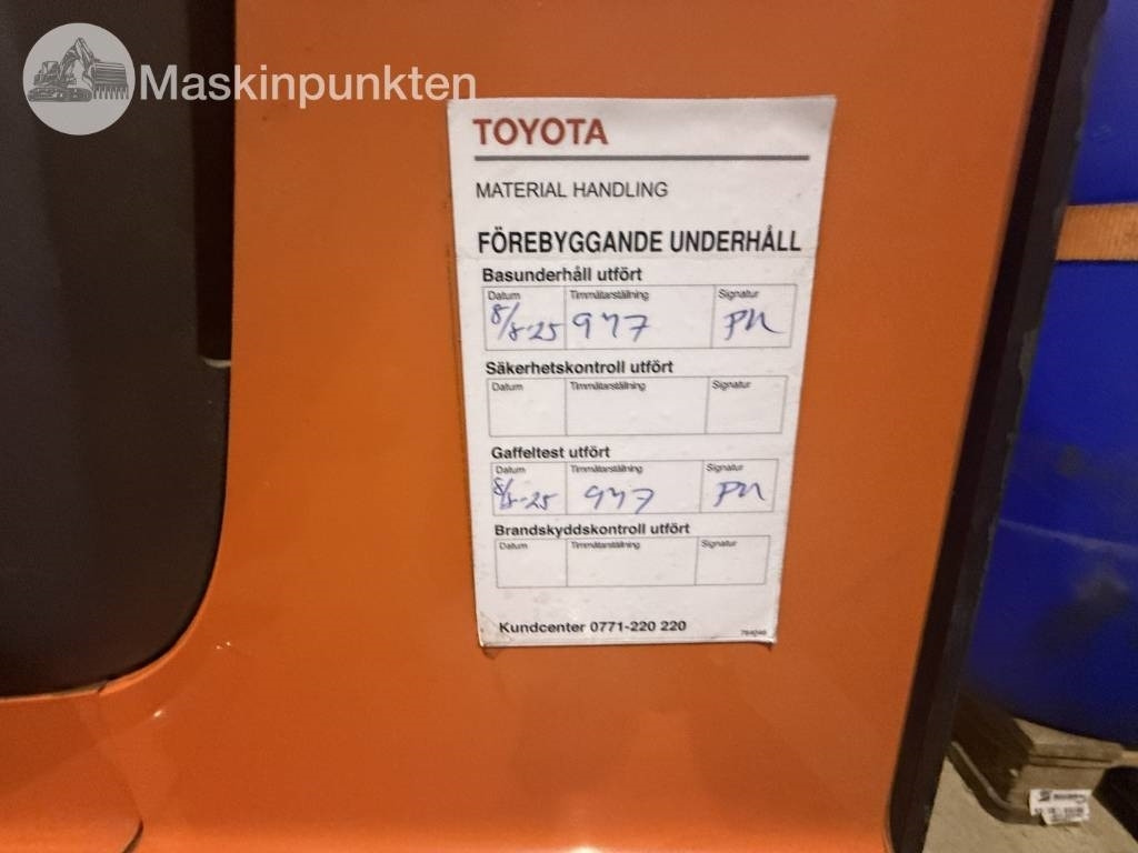 Toyota BT SWE 80 L - Električni viljuškar: slika 4 Toyota BT SWE 80 L - Električni viljuškar: slika 4