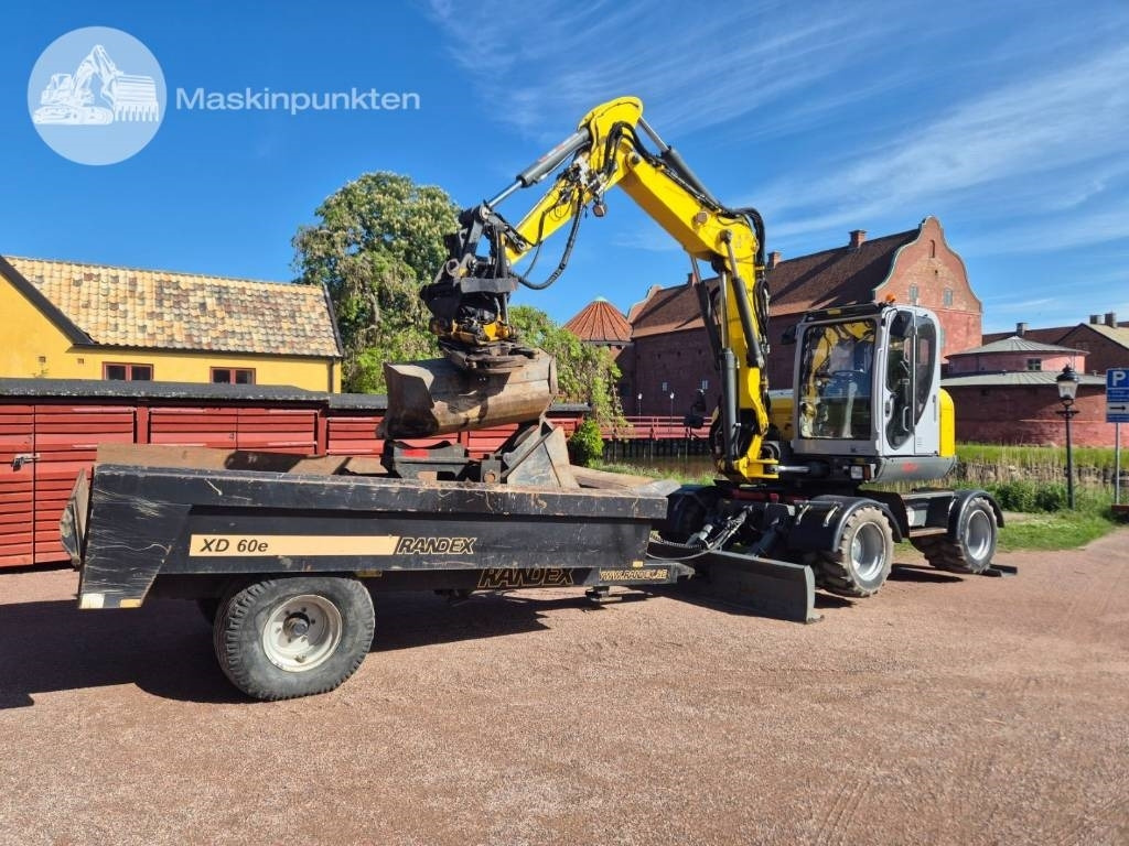 Wacker Neuson EW 100 med vagn - Bager točkaš: slika 2 Wacker Neuson EW 100 med vagn - Bager točkaš: slika 2