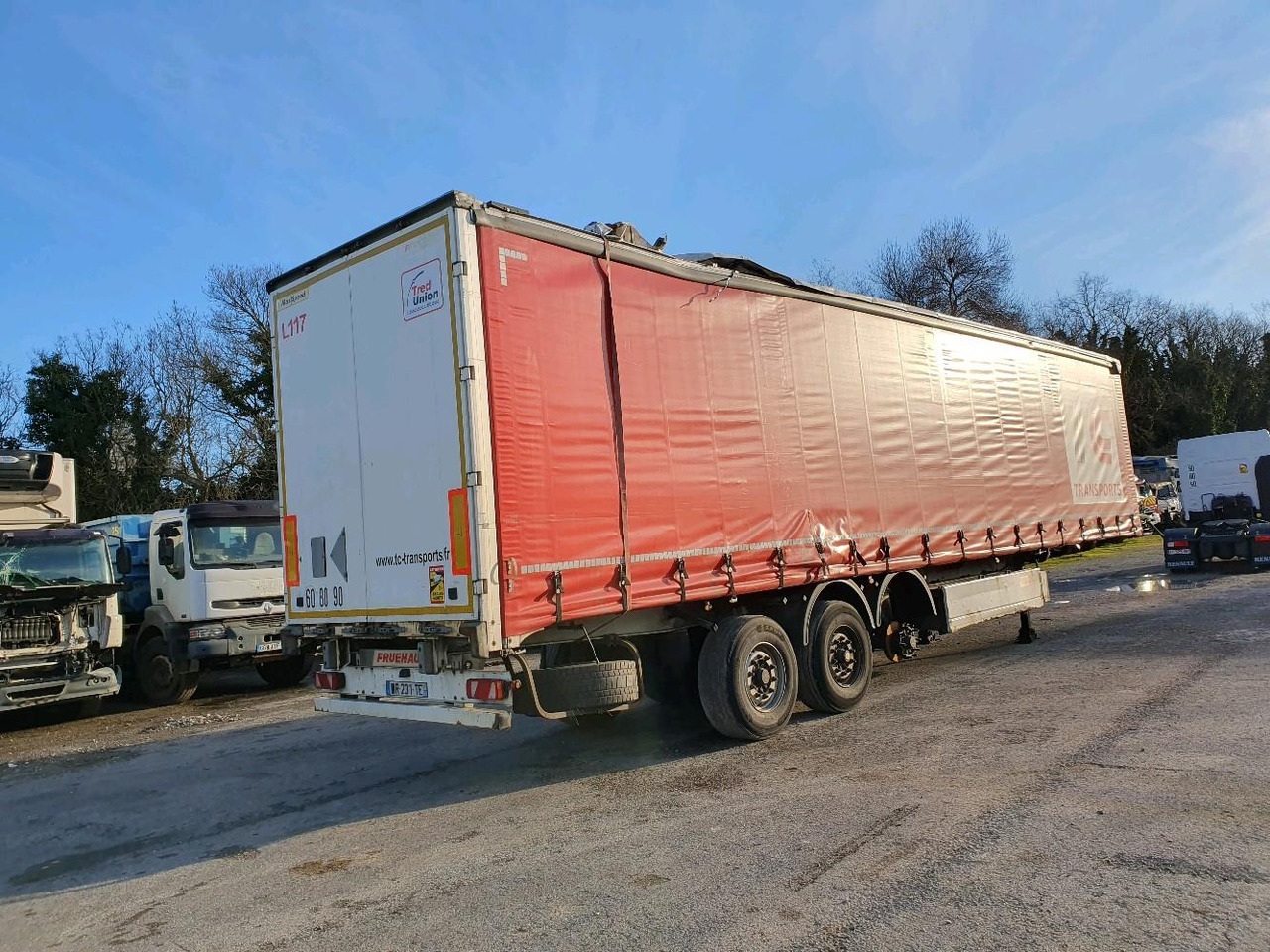 FRUEHAUF SEMI SAVOYARDE FST4FC - Poluprikolica sa ceradom: slika 4 FRUEHAUF SEMI SAVOYARDE FST4FC - Poluprikolica sa ceradom: slika 4