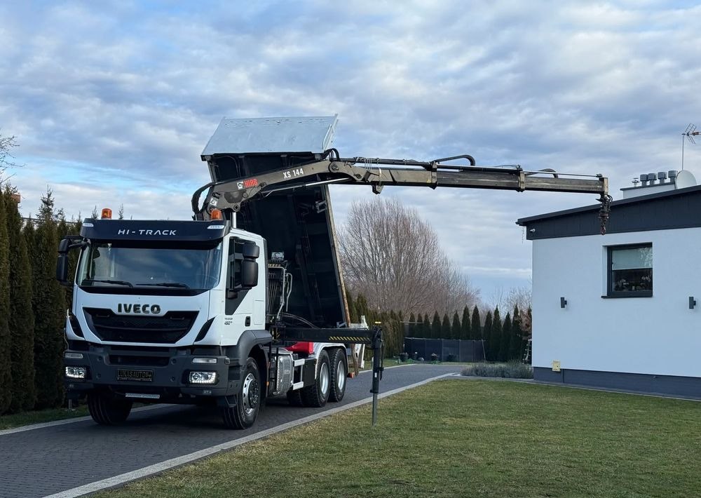 Iveco TRAKKER 450 6X4 PODWÓJNA HYDRO-BURTA HIAB 104 - Istovarivač: slika 1 Iveco TRAKKER 450 6X4 PODWÓJNA HYDRO-BURTA HIAB 104 - Istovarivač: slika 1