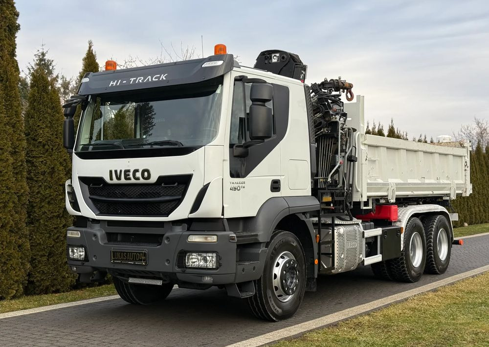 Iveco TRAKKER 450 6X4 PODWÓJNA HYDRO-BURTA HIAB 104 - Istovarivač, Kamion sa dizalicom: slika 5 Iveco TRAKKER 450 6X4 PODWÓJNA HYDRO-BURTA HIAB 104 - Istovarivač, Kamion sa dizalicom: slika 5