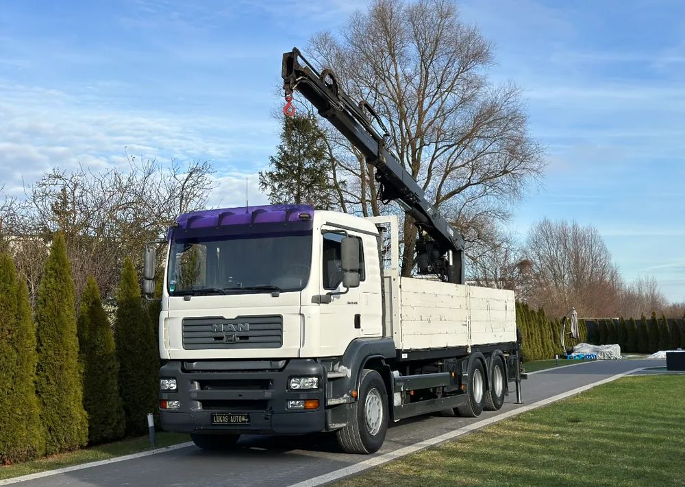 MAN TGA 24.410 6x4 HIAB MANUAL - Kamion sa tovarnim sandukom, Kamion sa dizalicom: slika 1 MAN TGA 24.410 6x4 HIAB MANUAL - Kamion sa tovarnim sandukom, Kamion sa dizalicom: slika 1