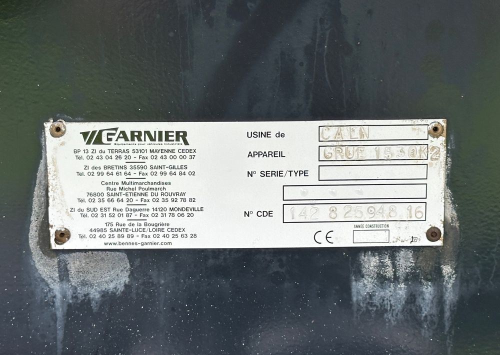 Istovarivač MAN TGS 440 / 8x4 / HMF 1530 / HYDROBURTA: slika 15