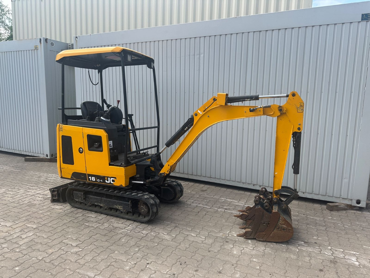 JCB 16C-1 /2020 BJ/871 BH/verbr. Laufwerk/3xLöffel - Mini bager: slika 4 JCB 16C-1 /2020 BJ/871 BH/verbr. Laufwerk/3xLöffel - Mini bager: slika 4