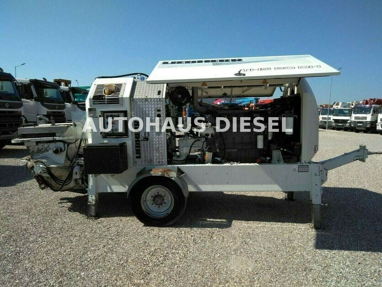 Liebherr THS 80 DH - Stacionarna pumpa za beton: slika 5 Liebherr THS 80 DH - Stacionarna pumpa za beton: slika 5
