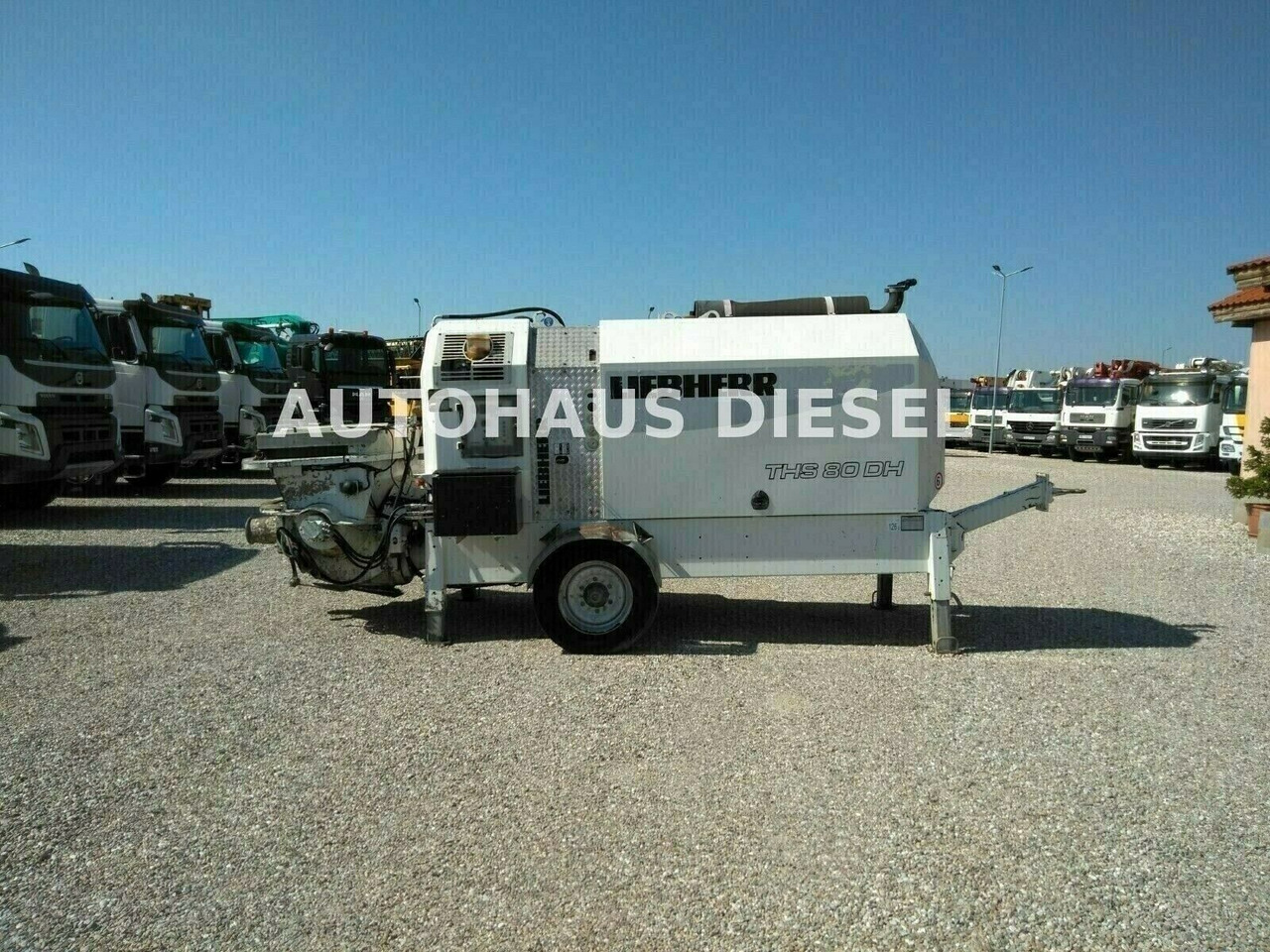 Liebherr THS 80 DH - Stacionarna pumpa za beton: slika 1 Liebherr THS 80 DH - Stacionarna pumpa za beton: slika 1