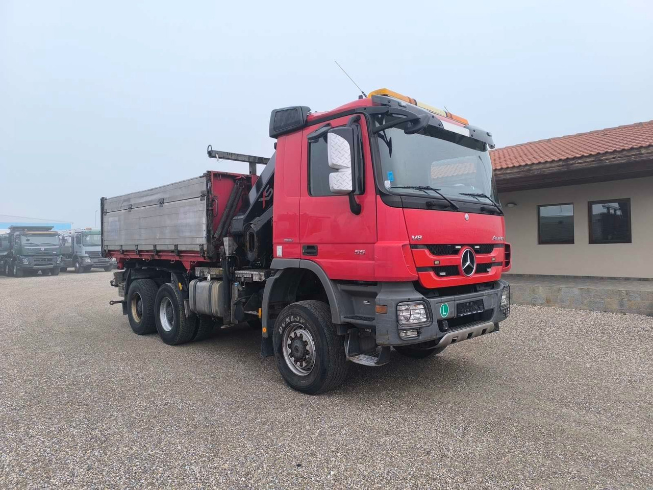 Mercedes-Benz ACTROS 3355 V8 6X6 HIAB 211 EP-5 HIPRO - Istovarivač, Kamion sa dizalicom: slika 1 Mercedes-Benz ACTROS 3355 V8 6X6 HIAB 211 EP-5 HIPRO - Istovarivač, Kamion sa dizalicom: slika 1