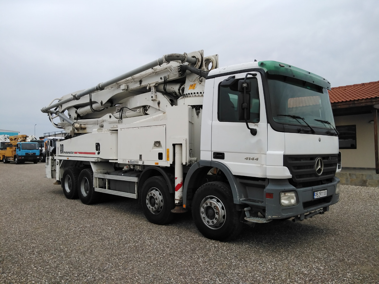 Mercedes-Benz ACTROS 4144 PUTZMEISTER M42 - Auto pumpa za beton: slika 1 Mercedes-Benz ACTROS 4144 PUTZMEISTER M42 - Auto pumpa za beton: slika 1