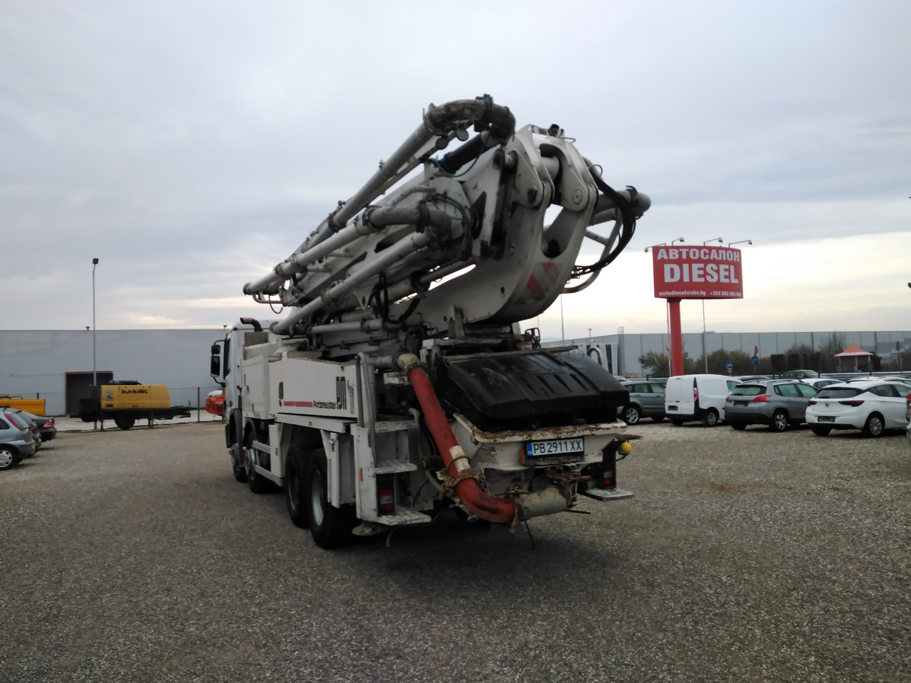 Mercedes-Benz ACTROS 4144 PUTZMEISTER M42 - Auto pumpa za beton: slika 5 Mercedes-Benz ACTROS 4144 PUTZMEISTER M42 - Auto pumpa za beton: slika 5