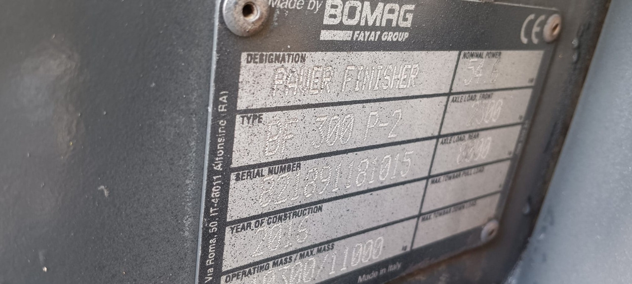 BOMAG IT BF 300 P-2 S340-2 TV Stage IIIb/Tier 4f - Asfaltni finišer: slika 2 BOMAG IT BF 300 P-2 S340-2 TV Stage IIIb/Tier 4f - Asfaltni finišer: slika 2