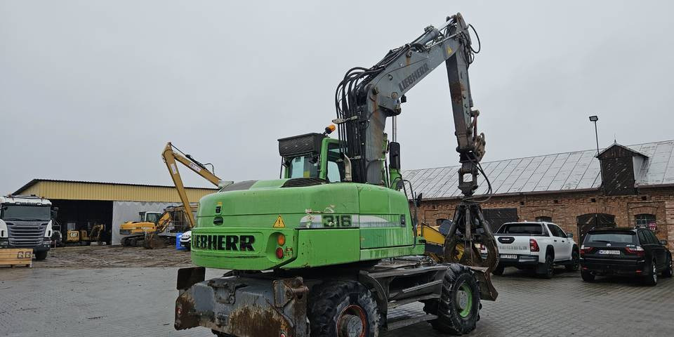 Koparka kołowa Liebherr A 316 Litronic chwytak podpory pług - Bager točkaš: slika 5 Koparka kołowa Liebherr A 316 Litronic chwytak podpory pług - Bager točkaš: slika 5