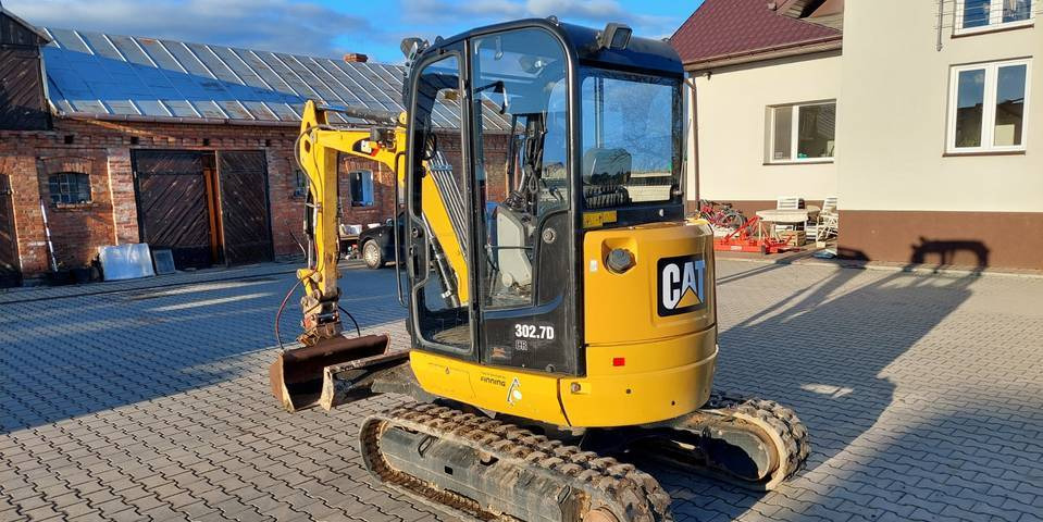 Bager guseničar Minikoparka Caterpillar CAT 302.7D CR: slika 8