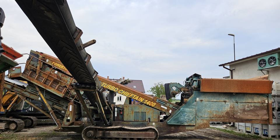 Przesiewacz mobilny Powerscreen Chieftain 1400 rozdrabniacz wibrokrata - Sito: slika 5 Przesiewacz mobilny Powerscreen Chieftain 1400 rozdrabniacz wibrokrata - Sito: slika 5