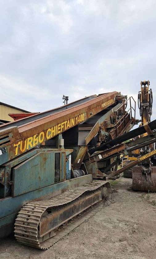 Przesiewacz mobilny Powerscreen Chieftain 1400 rozdrabniacz wibrokrata - Sito: slika 2 Przesiewacz mobilny Powerscreen Chieftain 1400 rozdrabniacz wibrokrata - Sito: slika 2