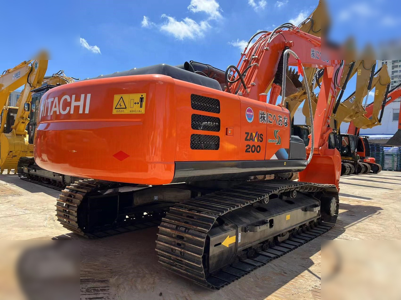 HITACHI ZX200-3G - Bager guseničar: slika 2 HITACHI ZX200-3G - Bager guseničar: slika 2