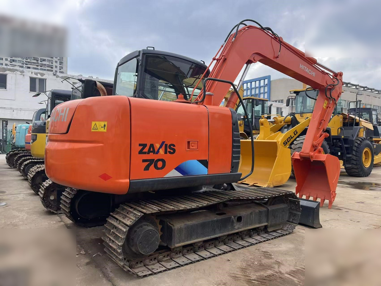 HITACHI ZX70-5G - Bager guseničar: slika 4 HITACHI ZX70-5G - Bager guseničar: slika 4