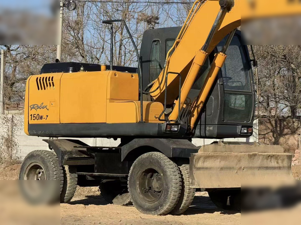 HYUNDAI ROBEX 150W-7A - Bager točkaš: slika 4 HYUNDAI ROBEX 150W-7A - Bager točkaš: slika 4