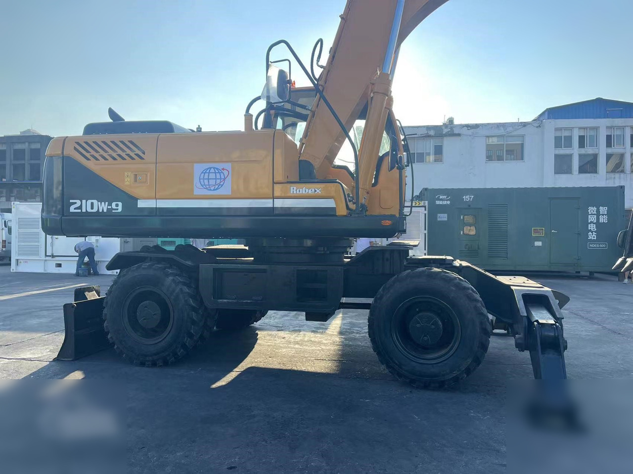 HYUNDAI ROBEX 210W-9 - Bager točkaš: slika 5 HYUNDAI ROBEX 210W-9 - Bager točkaš: slika 5