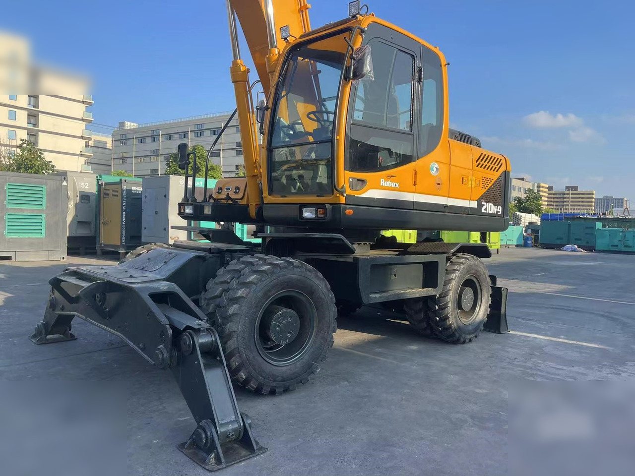 HYUNDAI ROBEX 210W-9S - Bager točkaš: slika 3 HYUNDAI ROBEX 210W-9S - Bager točkaš: slika 3