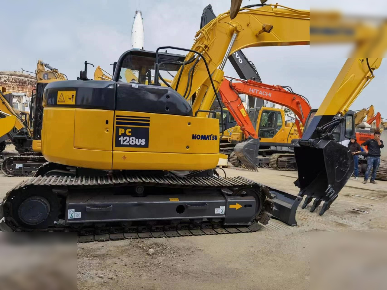 KOMATSU PC128US-1 - Bager guseničar: slika 1 KOMATSU PC128US-1 - Bager guseničar: slika 1